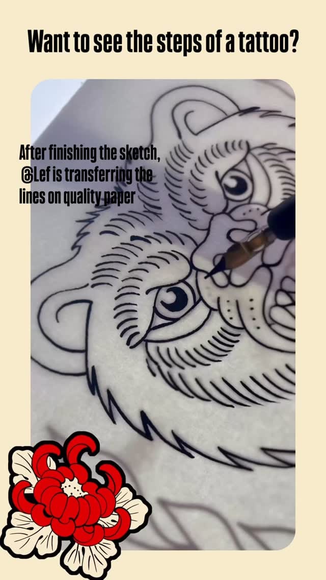 Post 1 by Für Immer Tattoo Berlin on Instagram (video)