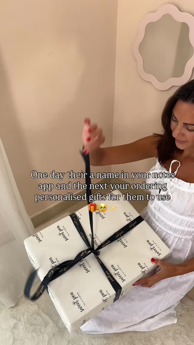 Post 2 by Sweet Pea - The art of gifting on Instagram (video)