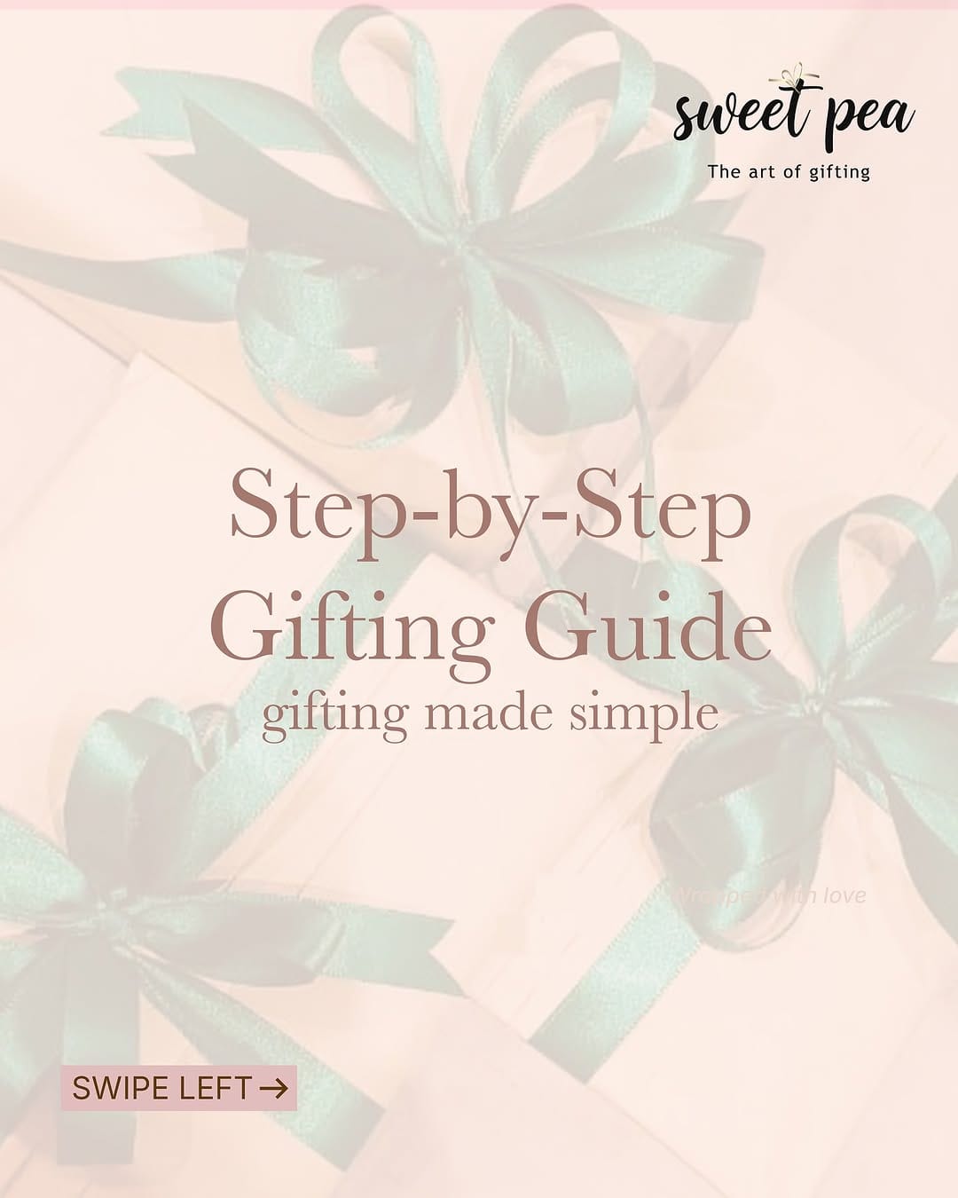 Post 7 by Sweet Pea - The art of gifting on Instagram (carousel)