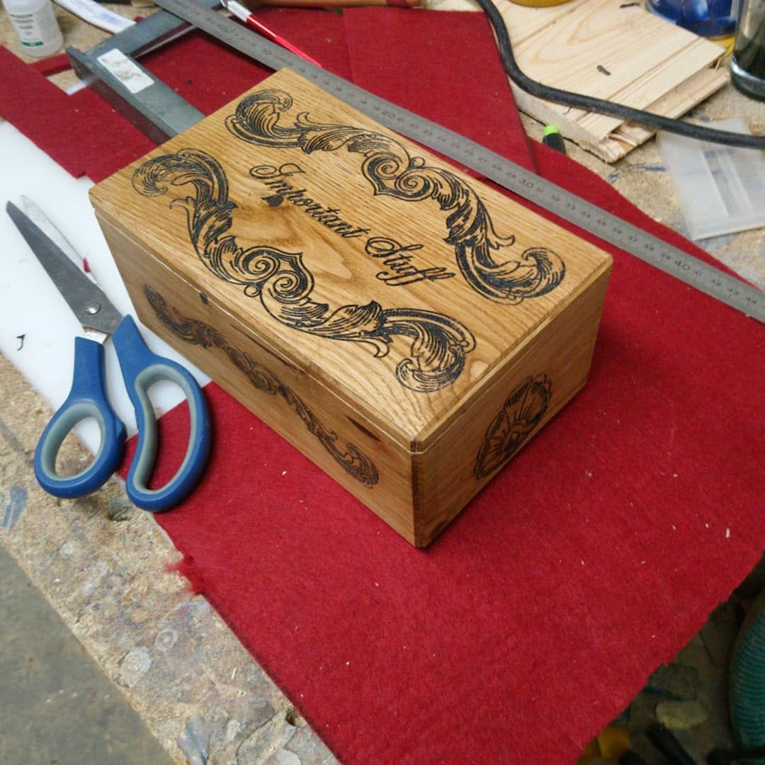Post 4 by Uniquelymade woodworking on Instagram (image)
