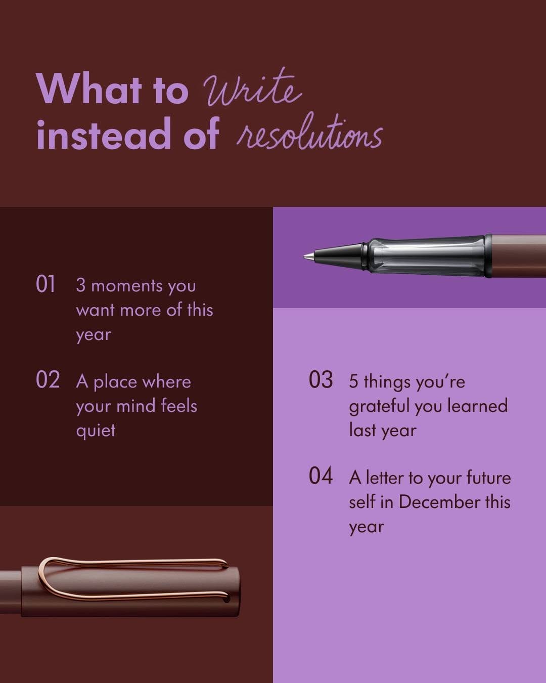 Post 5 by Lamy USA on Instagram (image)