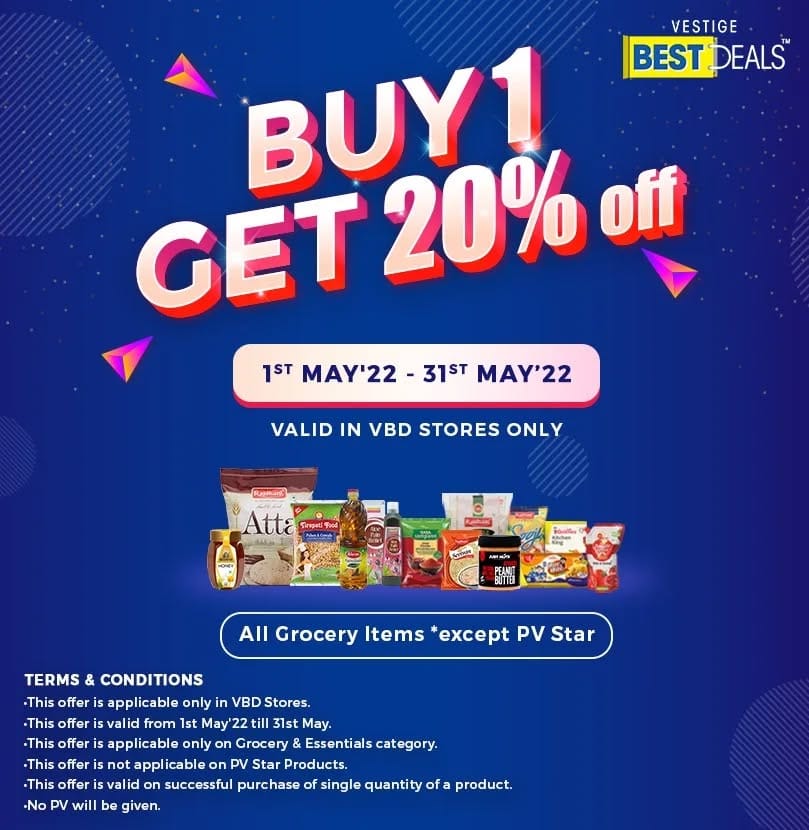 Post 2 by Vestige Best Deals on Instagram (image)