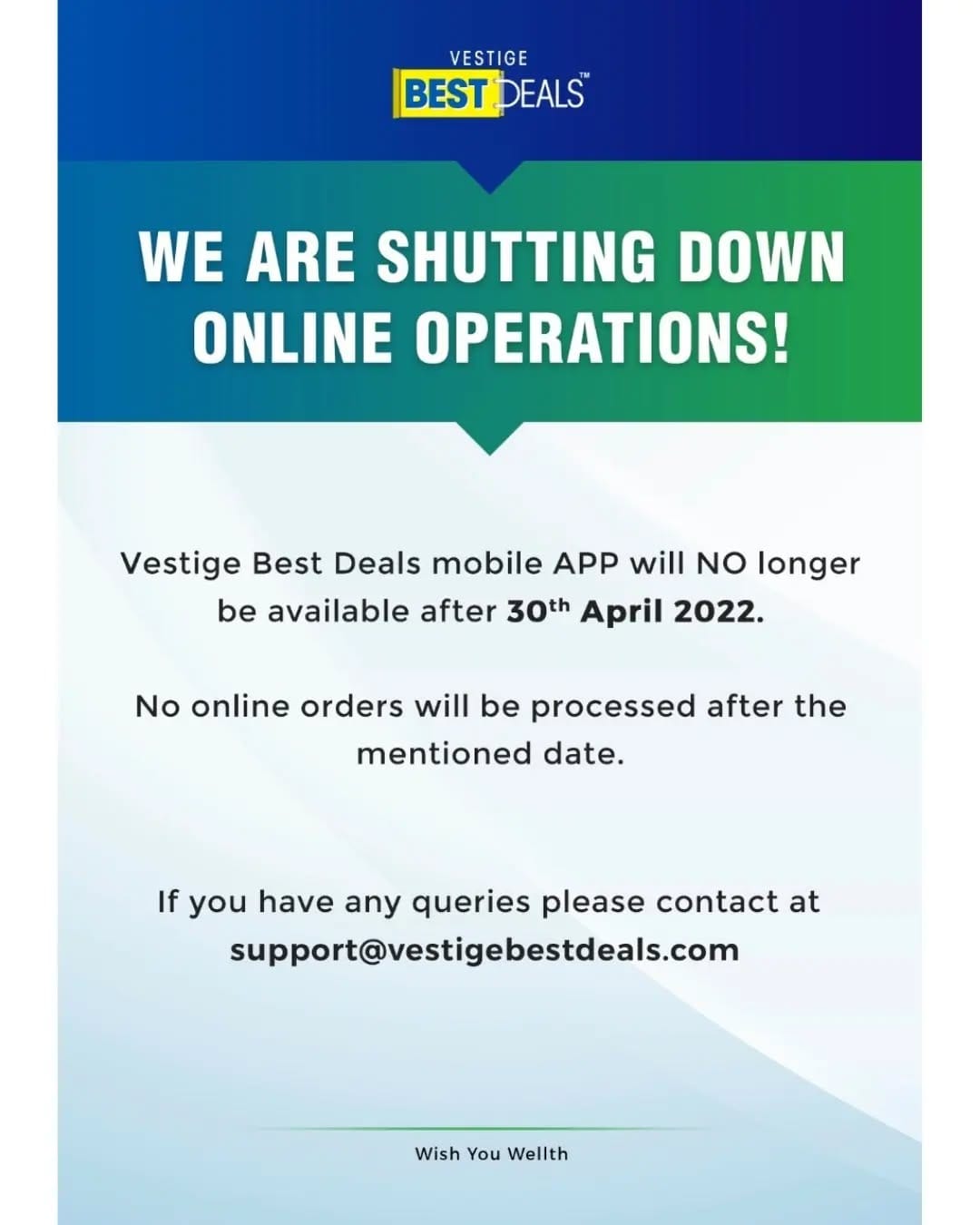 Post 7 by Vestige Best Deals on Instagram (image)