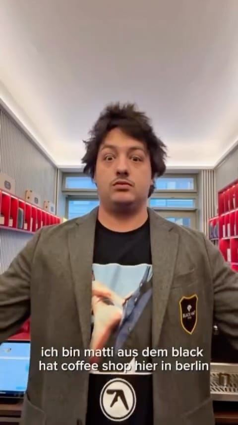 Post 10 by Black Hat Coffee on Instagram (video)