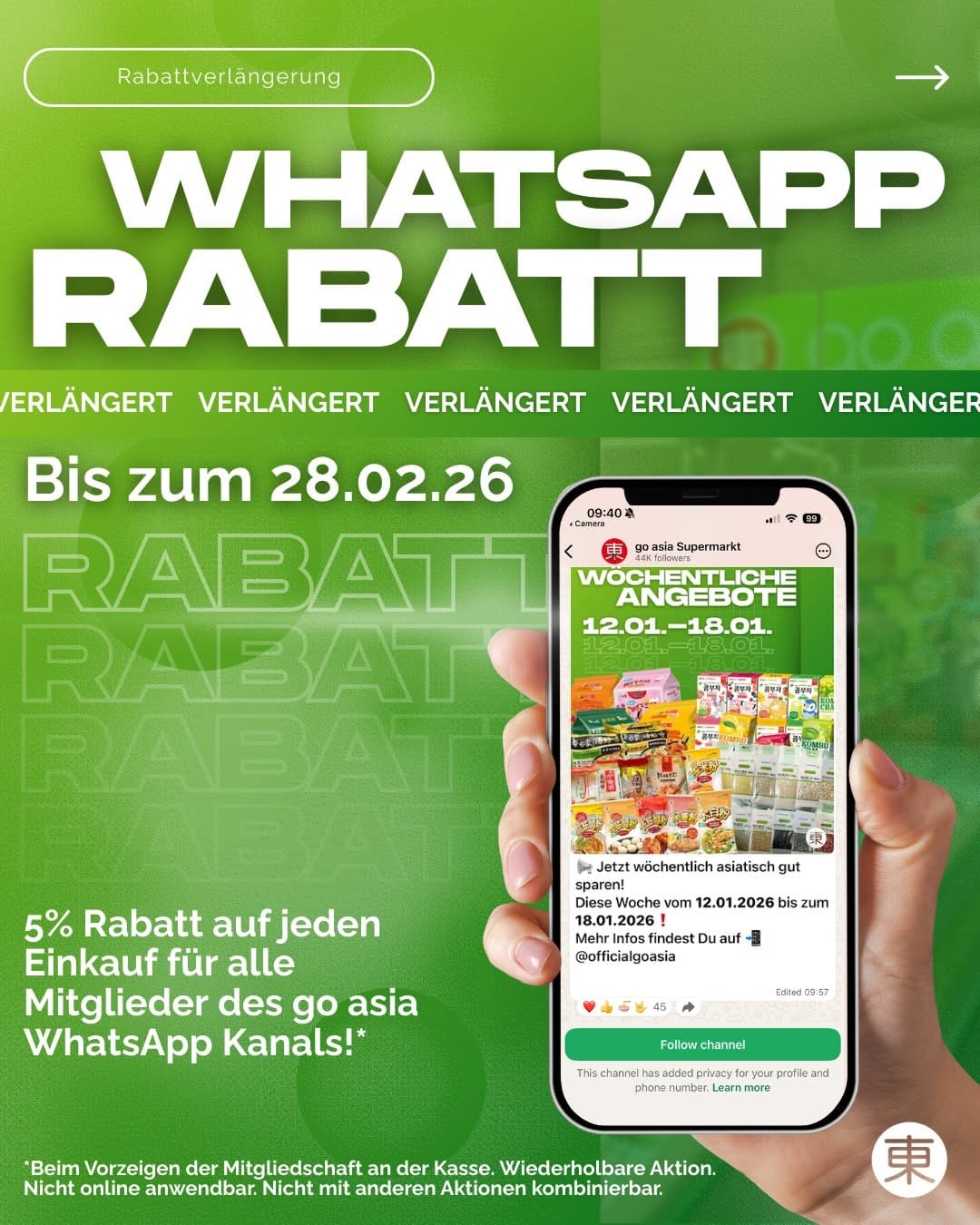 Post 2 by go asia Supermarkt on Instagram (image)