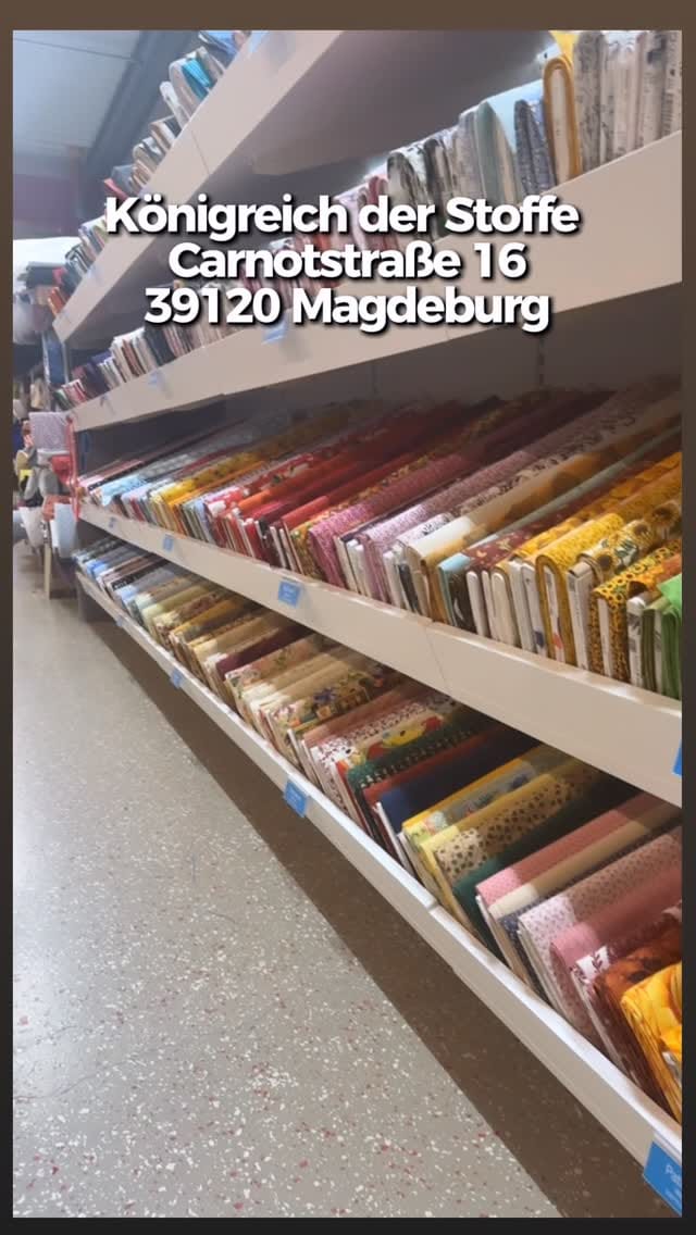 Post 2 by Königreich der Stoffe on Instagram (video)