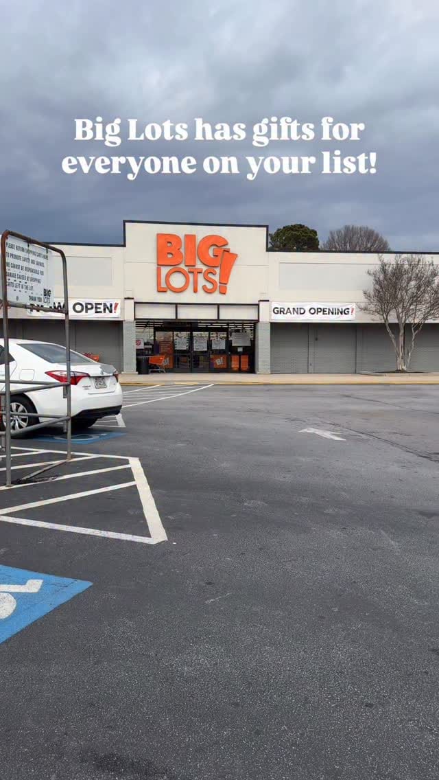 Post 8 by Big Lots on Instagram (video)