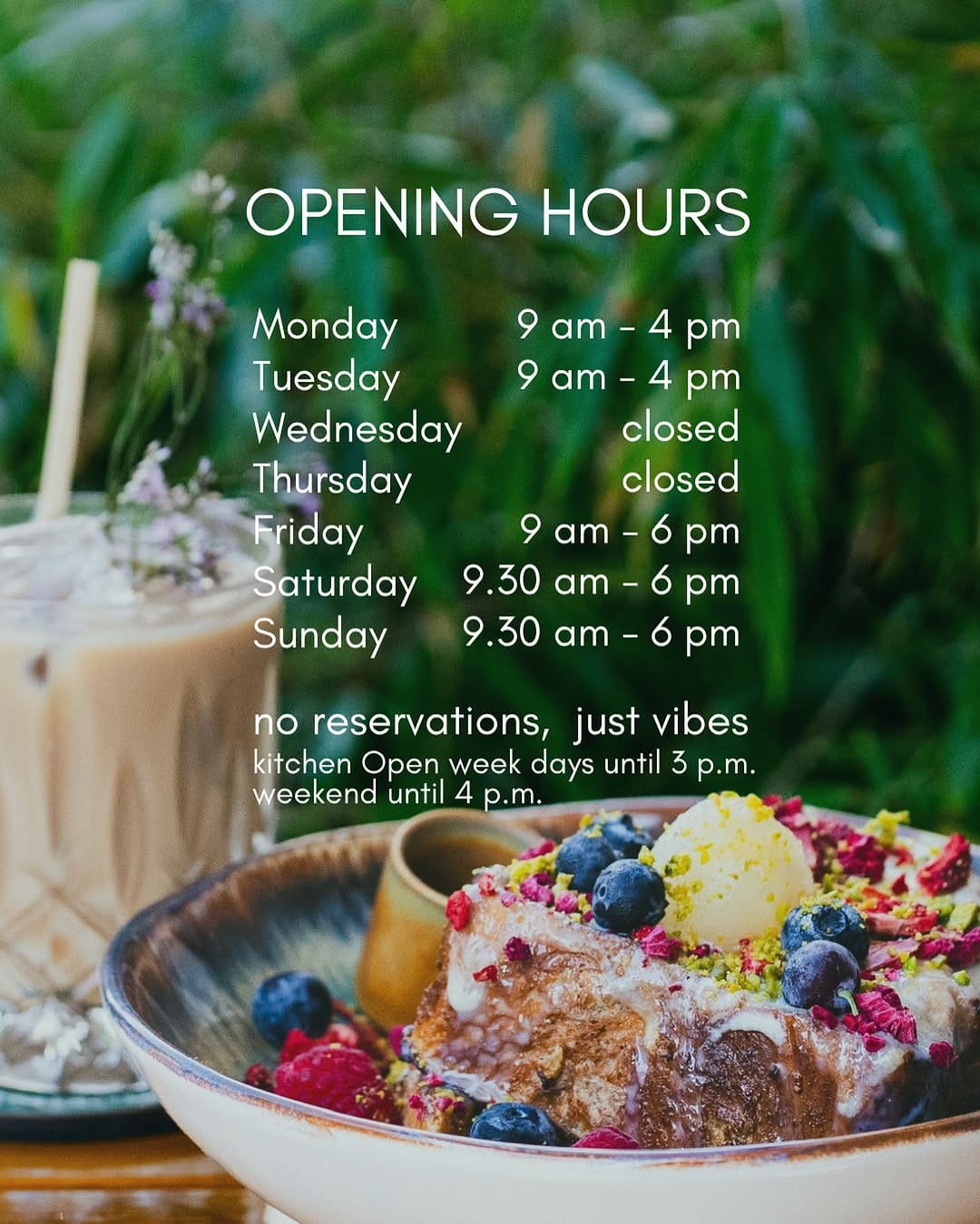 Post 3 by A small café & bar - for now. on Instagram (image)