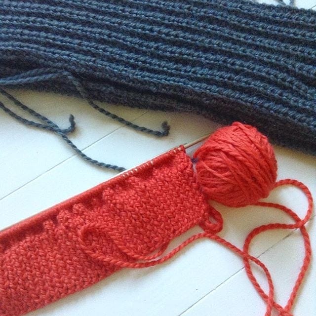 Post 3 by knit affair on Instagram (image)