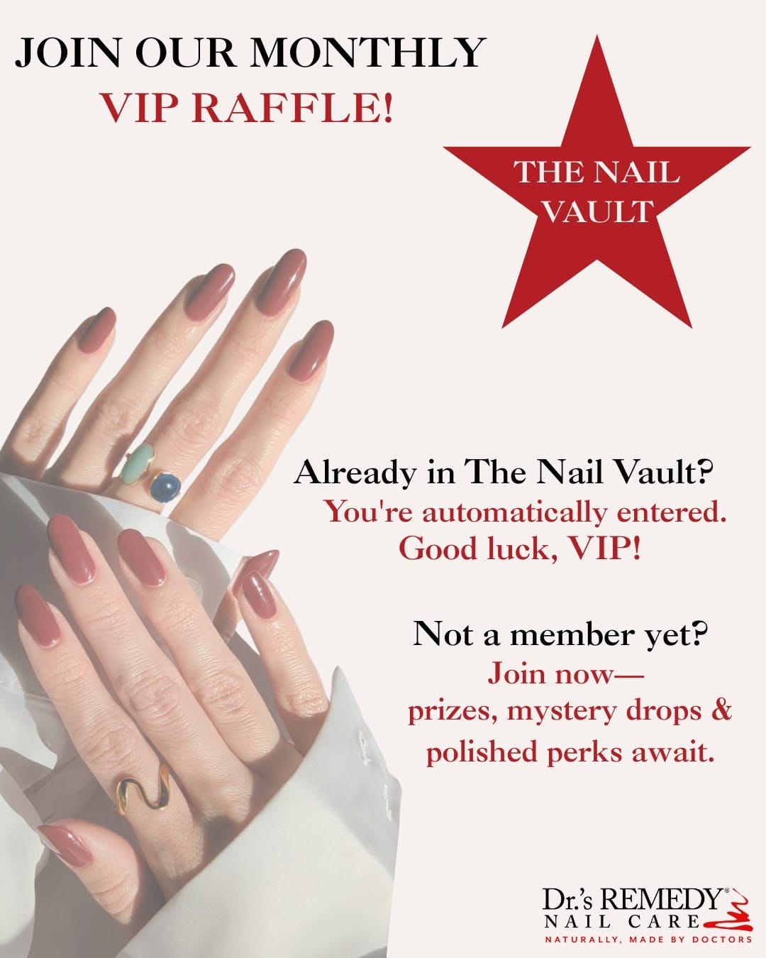 Post 10 by Dr.'s REMEDY Enriched Nail Care on Instagram (image)