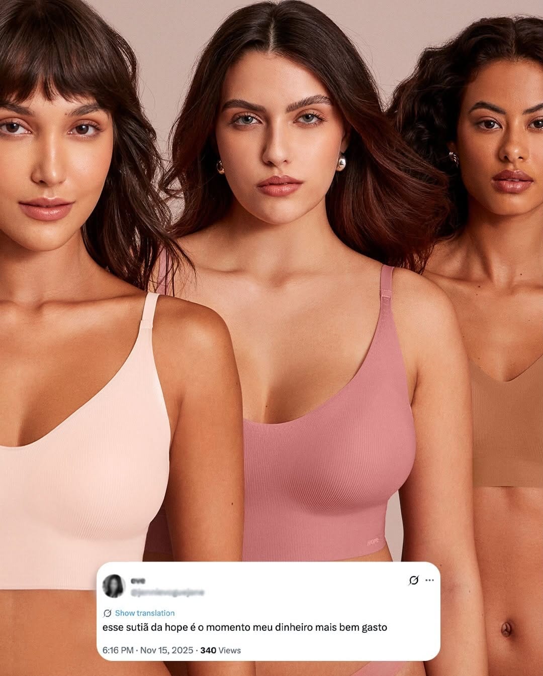 Post 3 by HOPE Underwear Indaiatuba on Instagram (carousel)