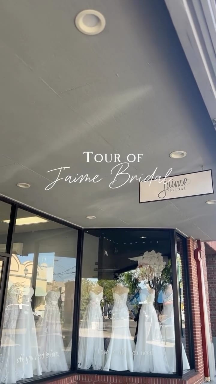 Post 10 by J'aime Bridal - Designer Wedding Dresses on Instagram (video)