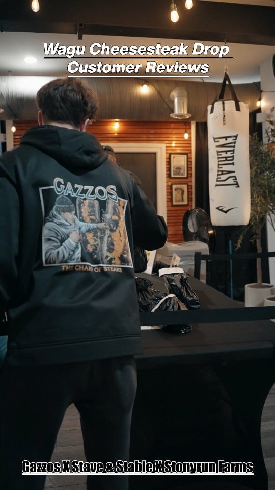 Post 8 by Gazzos Steaks - The Champ of Steaks on Instagram (video)