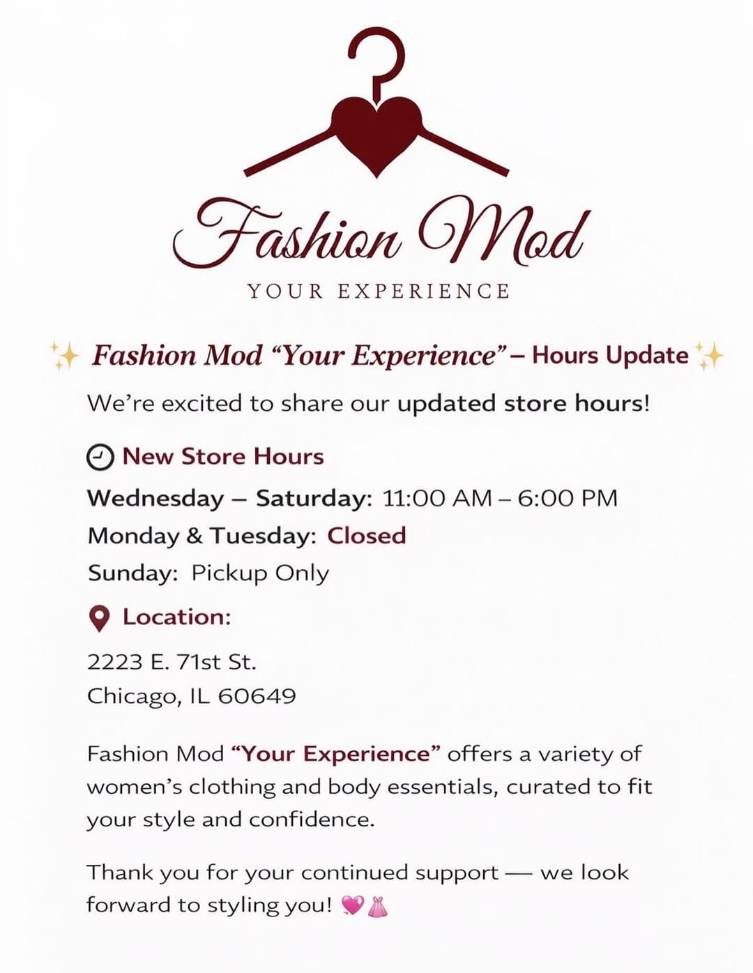 Post 2 by FashionMod_ on Instagram (image)