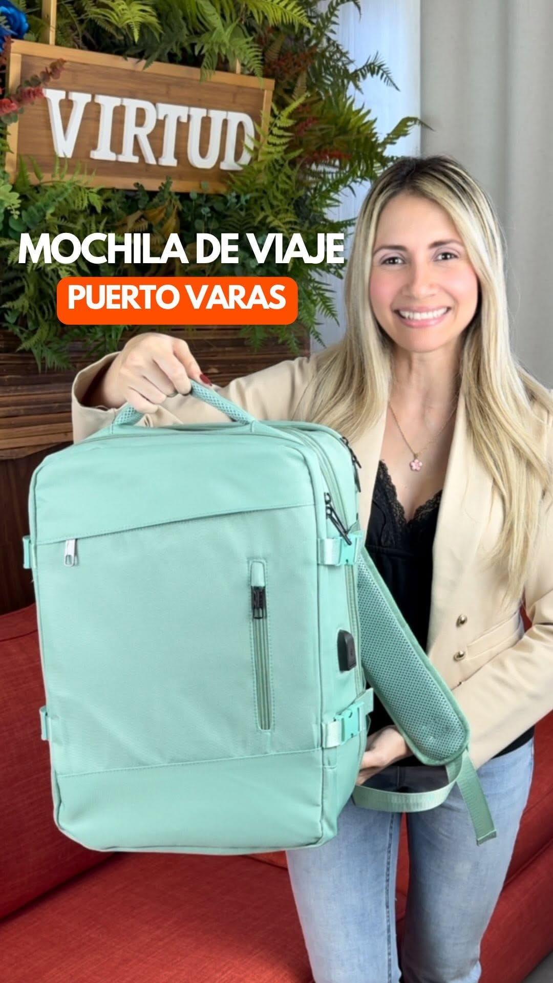 Post 8 by 👜Mochilas | Carteras | Bolsos on Instagram (video)