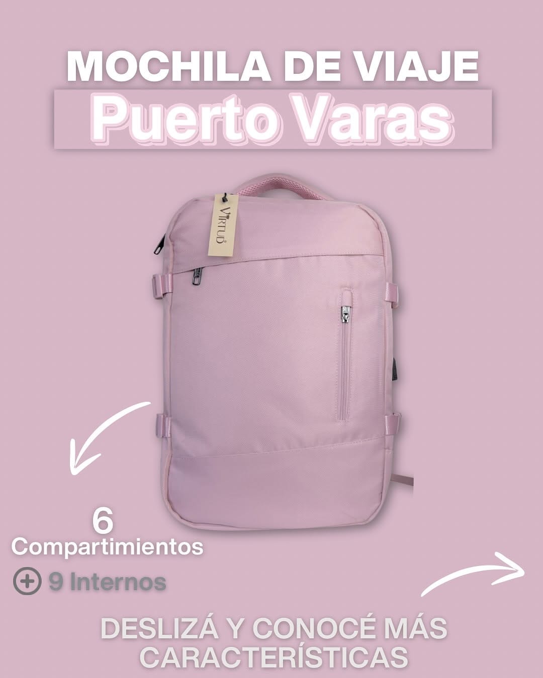 Post 7 by 👜Mochilas | Carteras | Bolsos on Instagram (carousel)