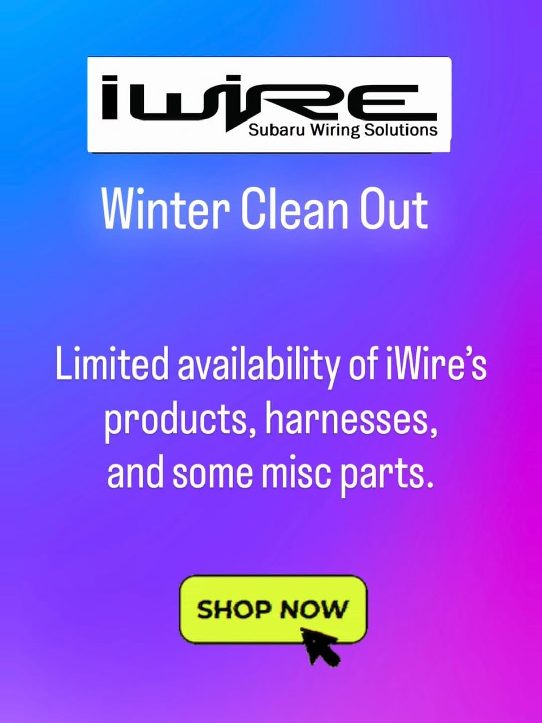 Post 1 by iWire | Subaru Wiring Solutions on Instagram (carousel)