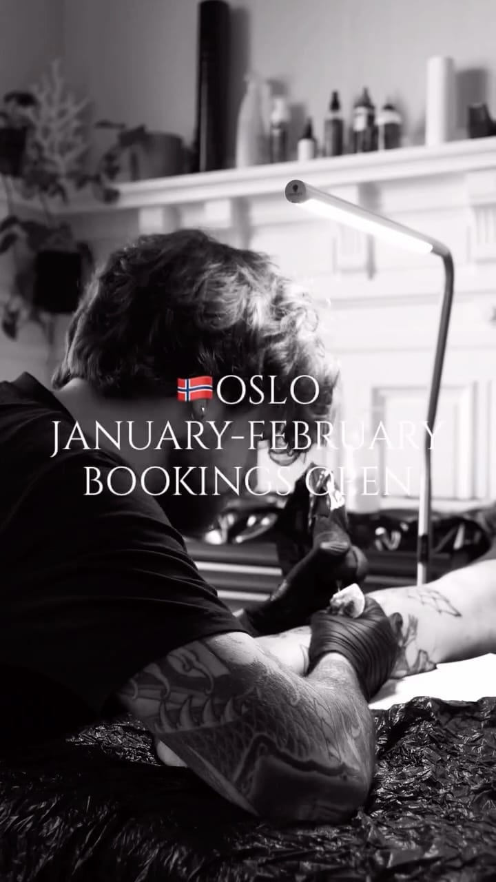 Post 6 by Piotr Mazur Engraving Tattoos on Instagram (video)