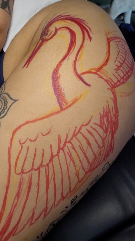 Post 10 by Queen of Crowns Tattoo on Instagram (video)