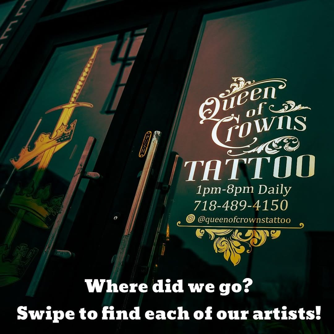 Post 2 by Queen of Crowns Tattoo on Instagram (carousel)