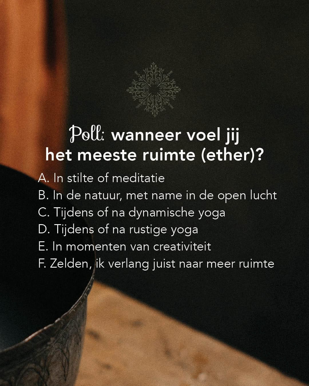 Post 9 by Yoga by Happinez on Instagram (image)