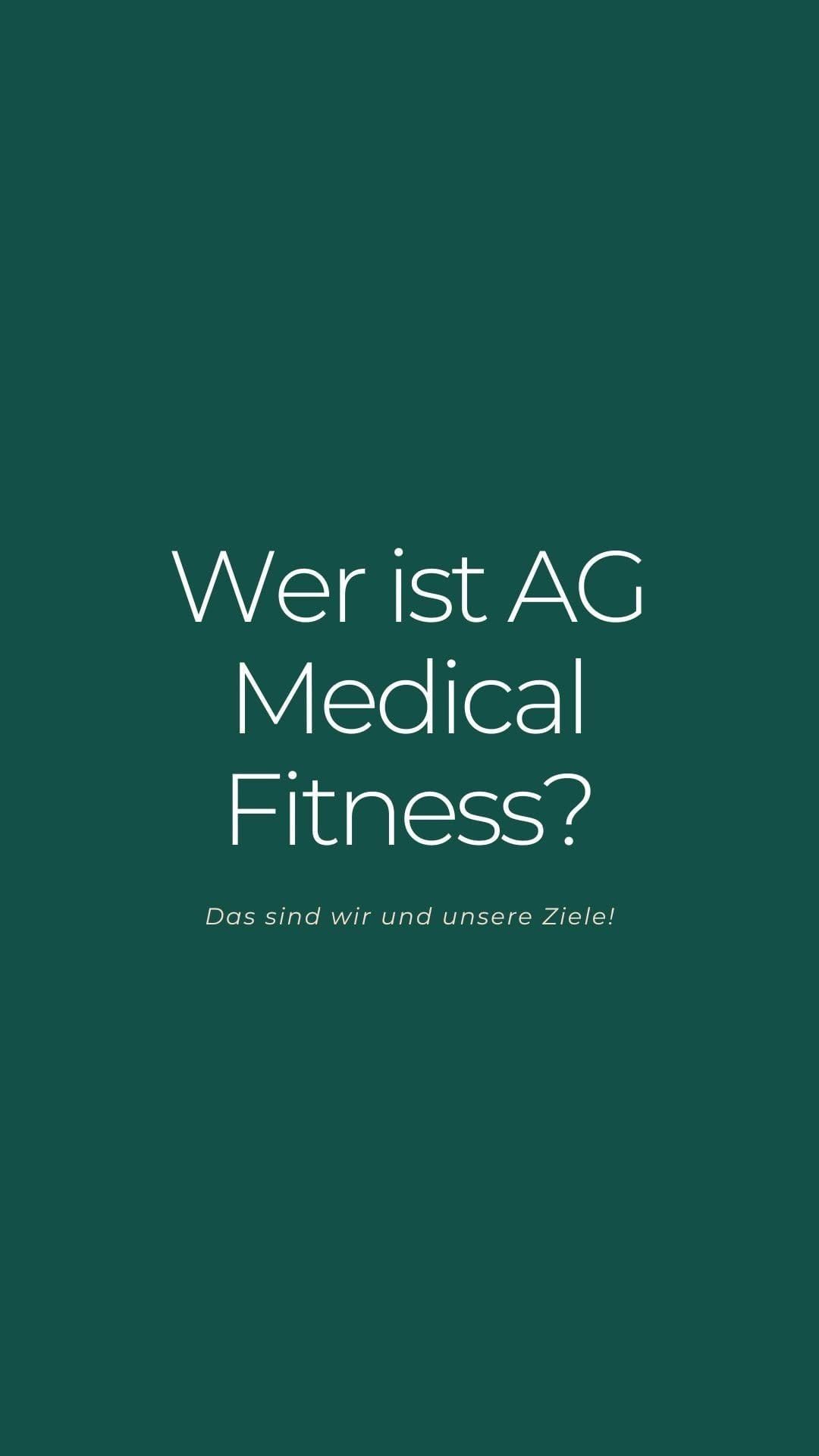 Post 8 by AG Medical Fitness on Instagram (video)