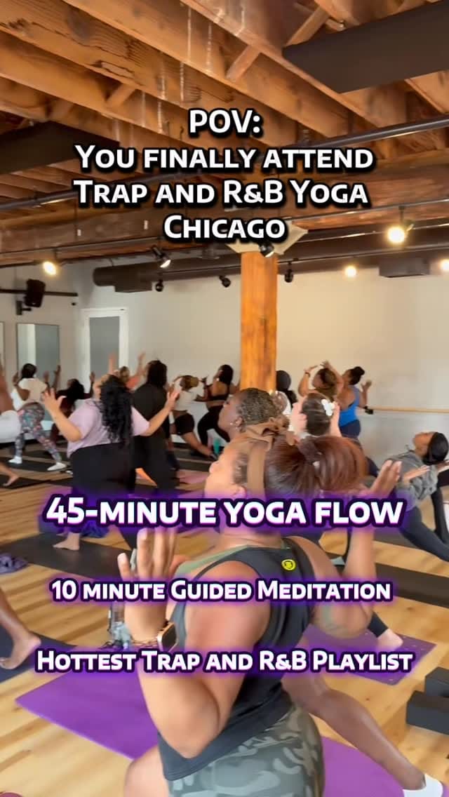 Post 8 by Asia Chantell Yoga on Instagram (video)
