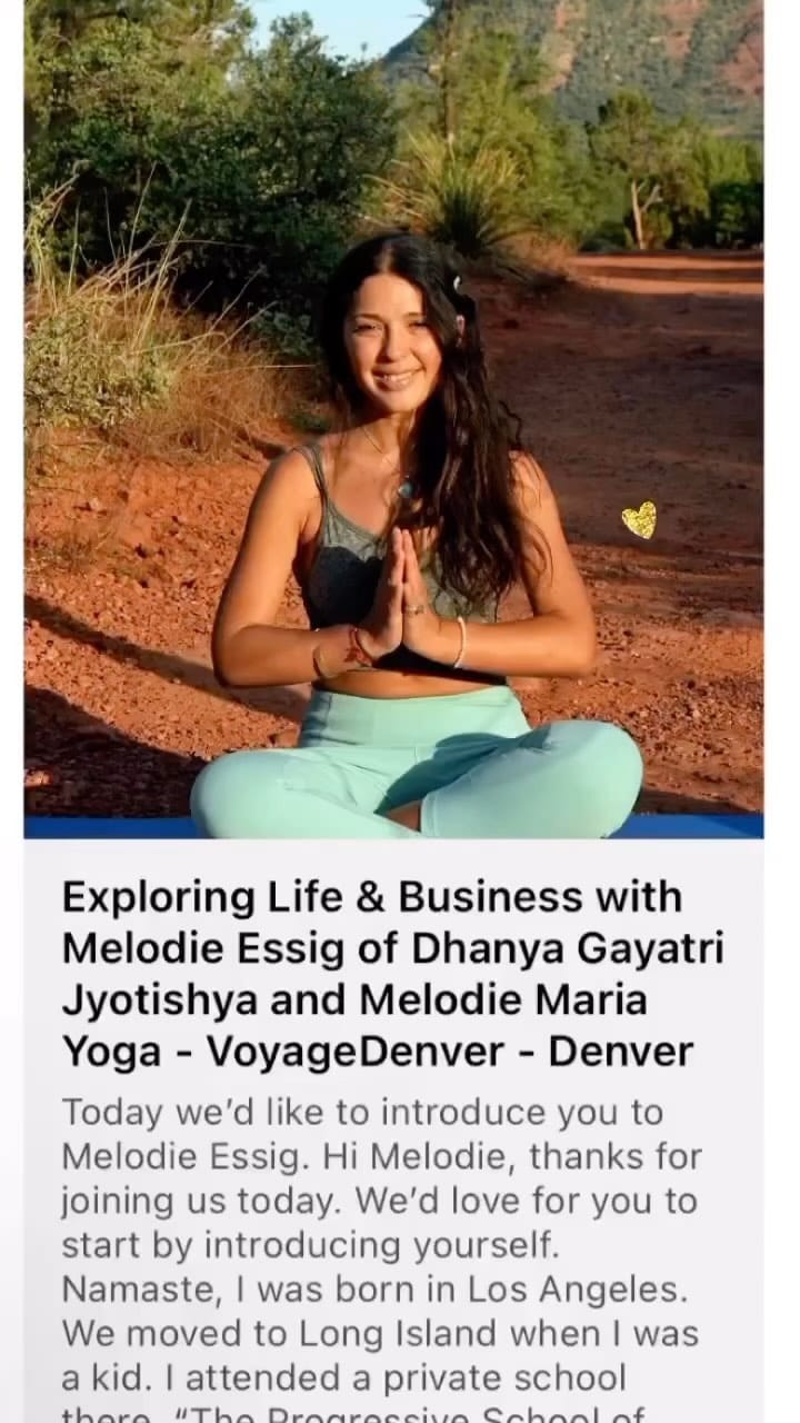 Post 10 by Melodie Maria Yoga 🧚🏼‍♂️💚🍯💞🏆 on Instagram (video)