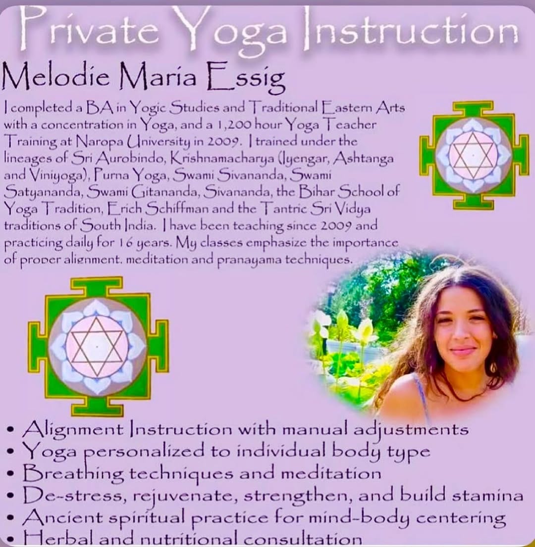 Post 4 by Melodie Maria Yoga 🧚🏼‍♂️💚🍯💞🏆 on Instagram (carousel)