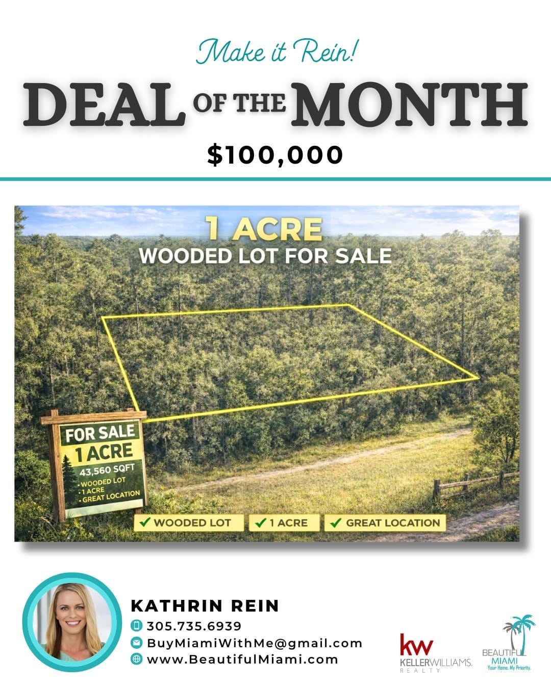 Post 1 by KATHRIN REIN | MIAMI REAL ESTATE STRATEGIST on Instagram (image)