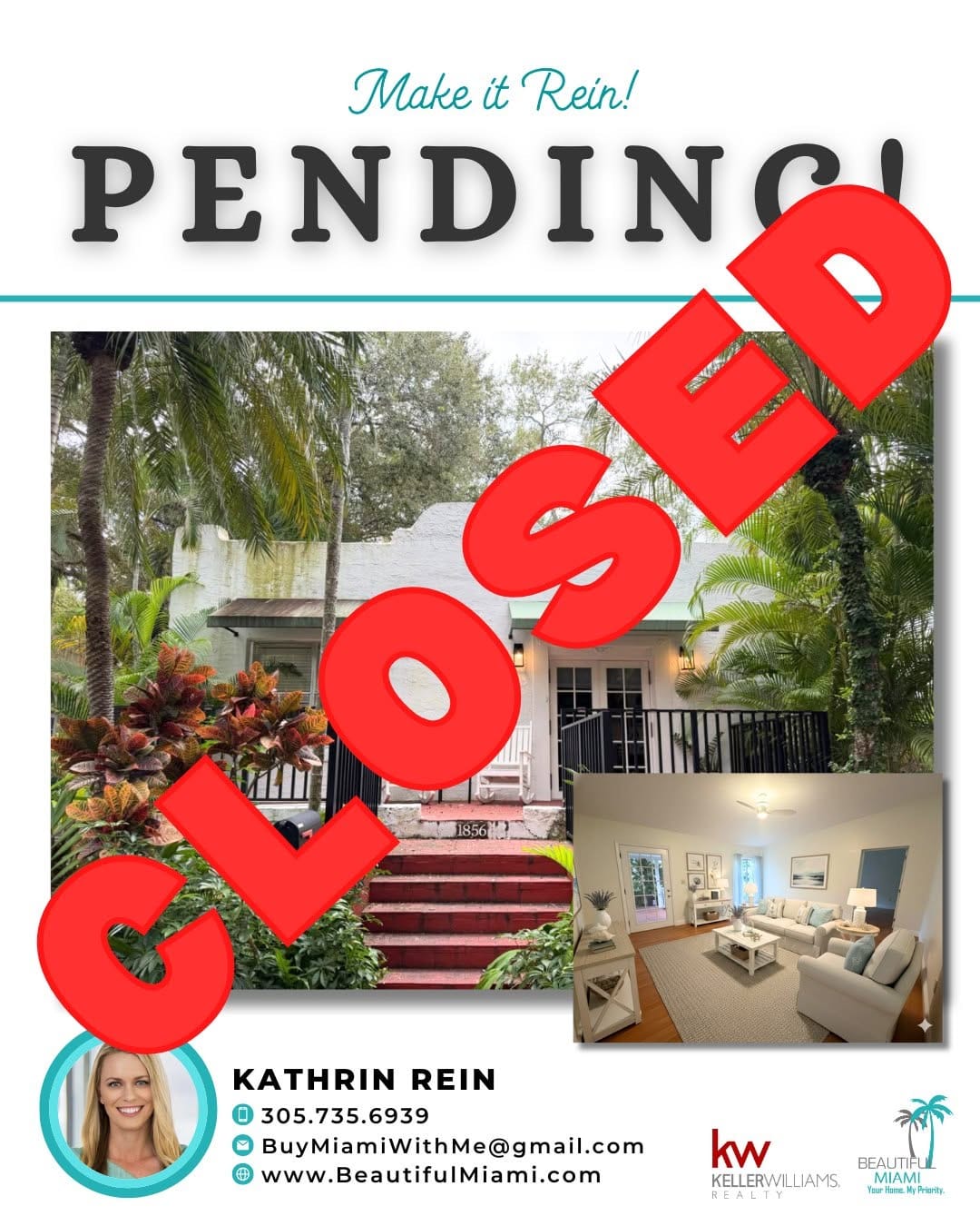 Post 6 by KATHRIN REIN | MIAMI REAL ESTATE STRATEGIST on Instagram (image)