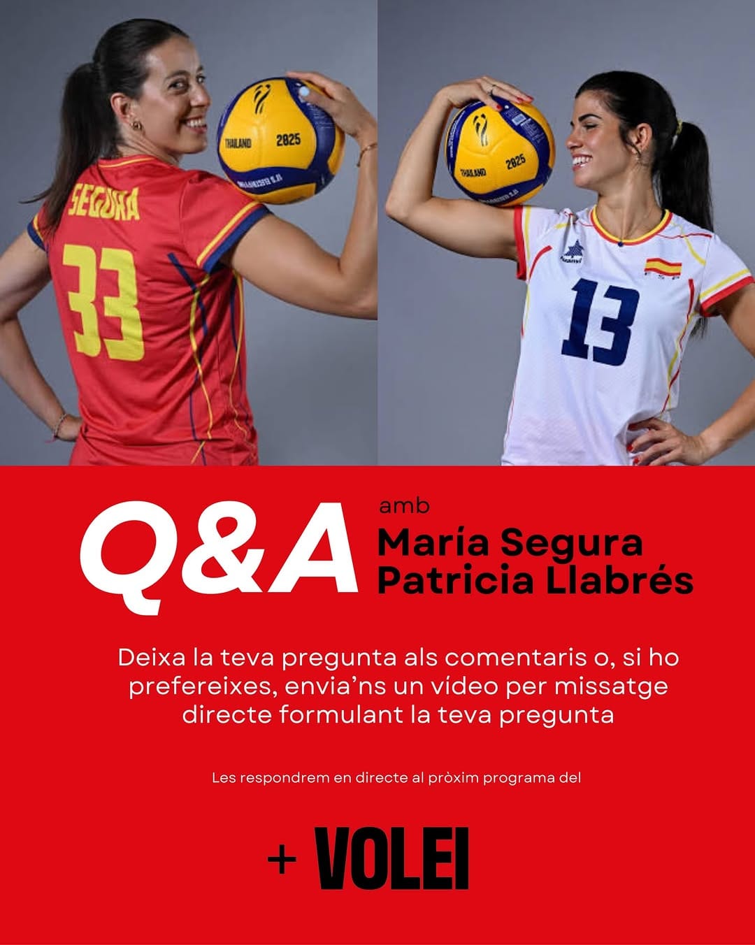 Post 7 by Maria Segura Palleres | Ex-Pro Volleyball | Sports Marketing on Instagram (image)