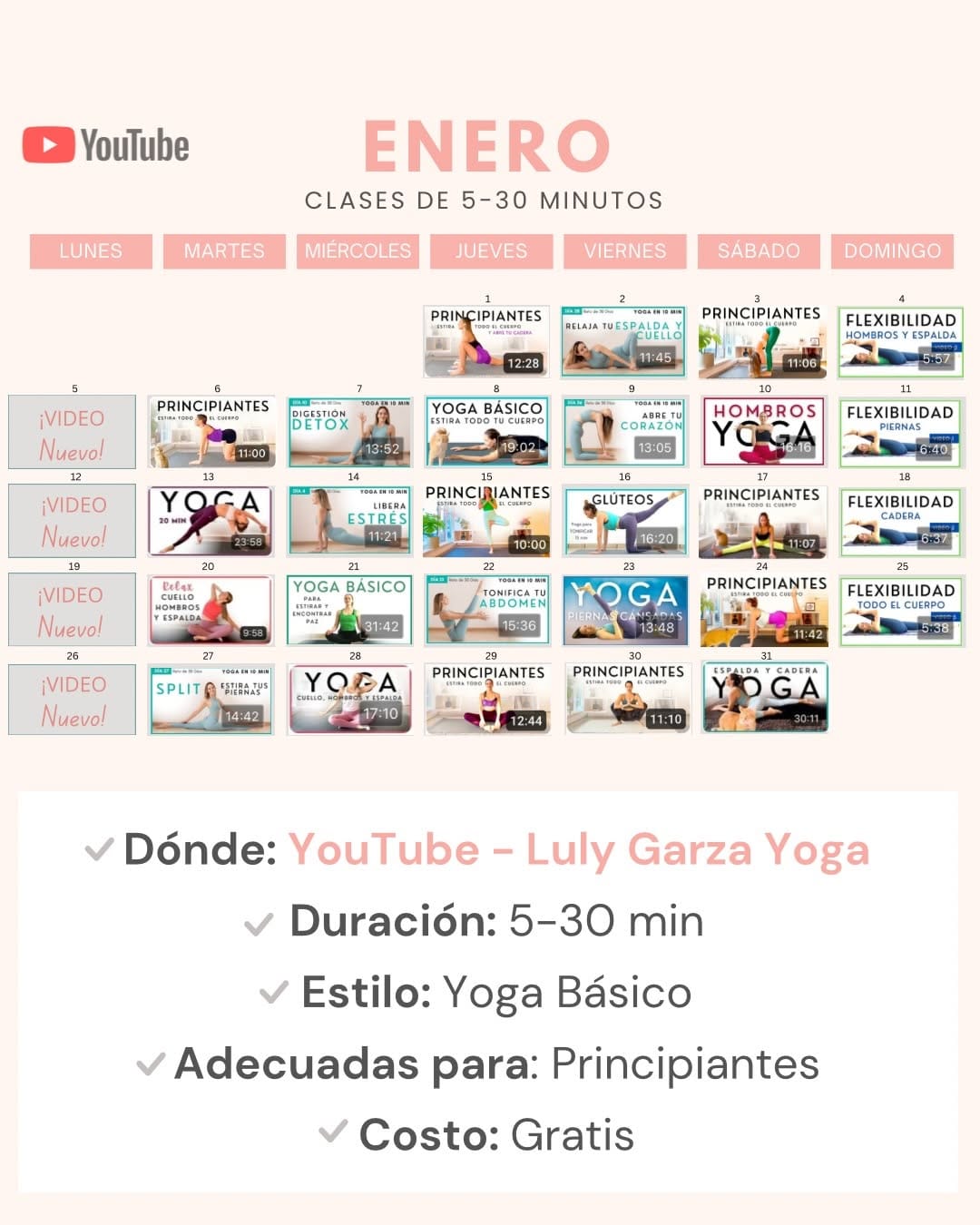 Post 3 by Luly Garza | Yoga on Instagram (carousel)