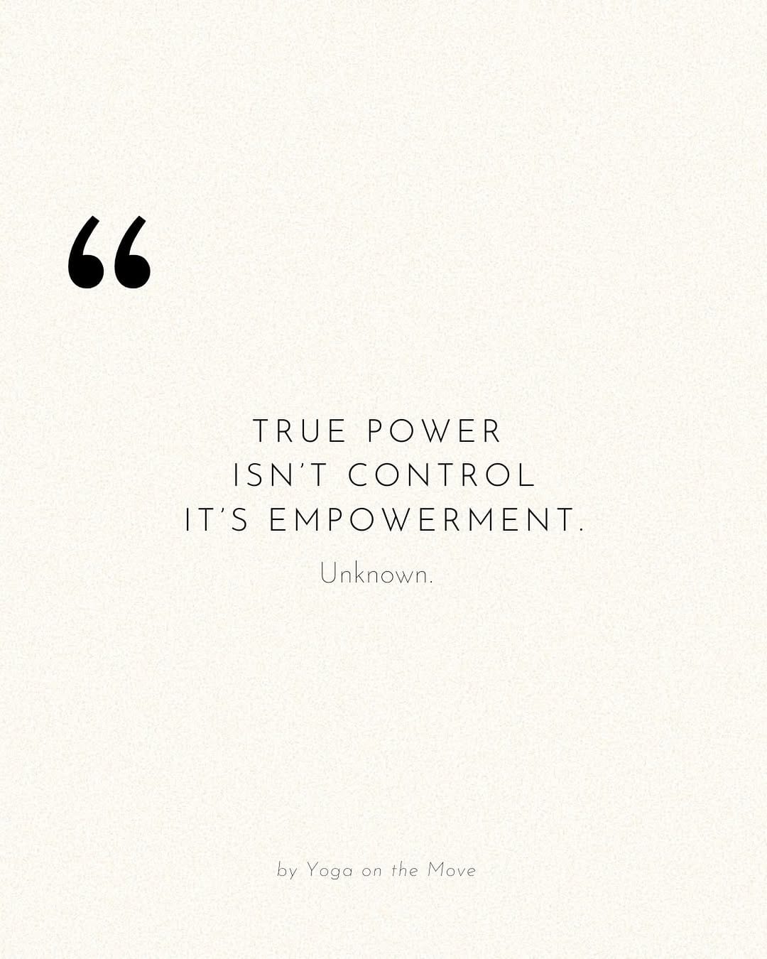Post 1 by Yoga on the Move on Instagram (image)
