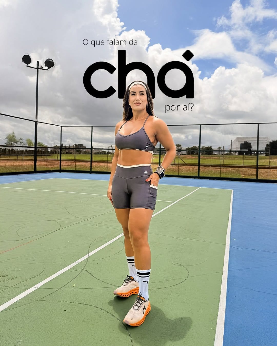 Post 9 by Chá Matte - Moda Fitness on Instagram (carousel)