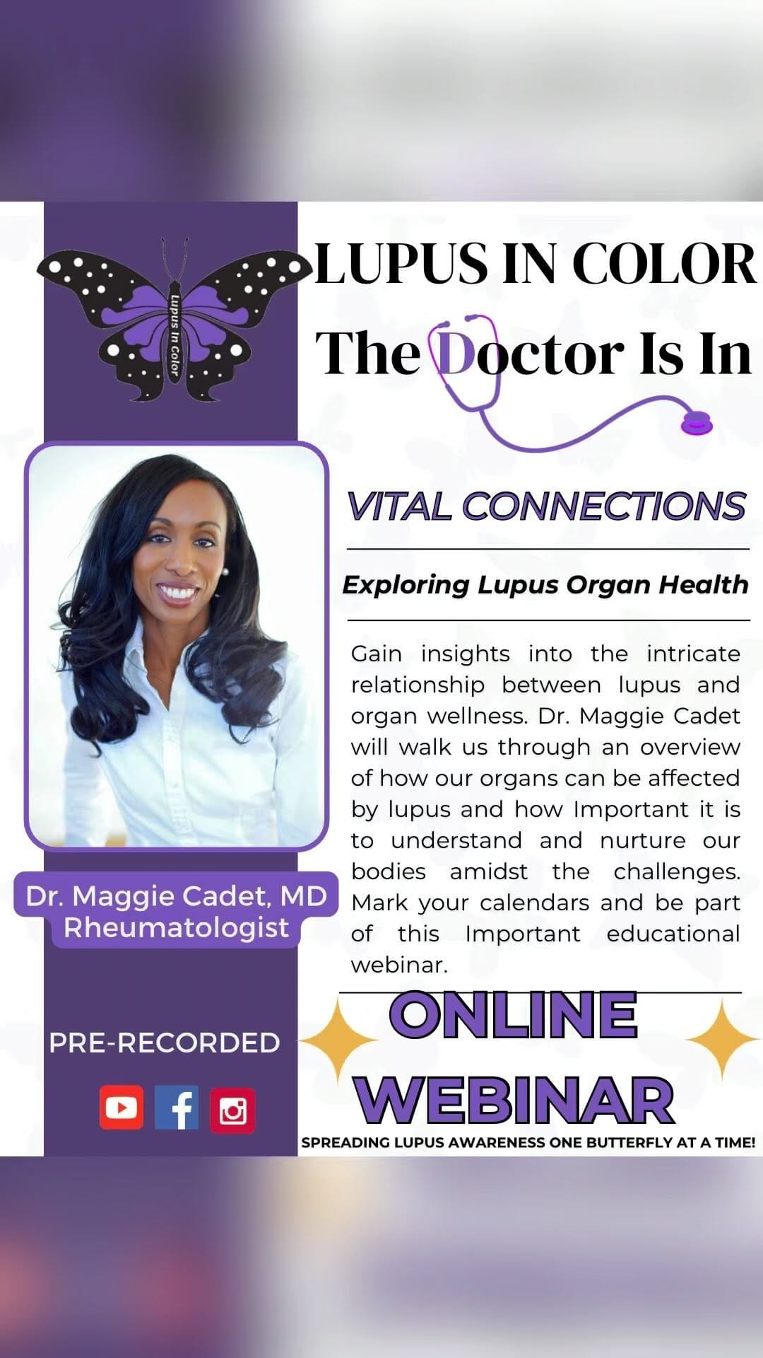 Post 4 by Dr Maggie Cadet on Instagram (video)