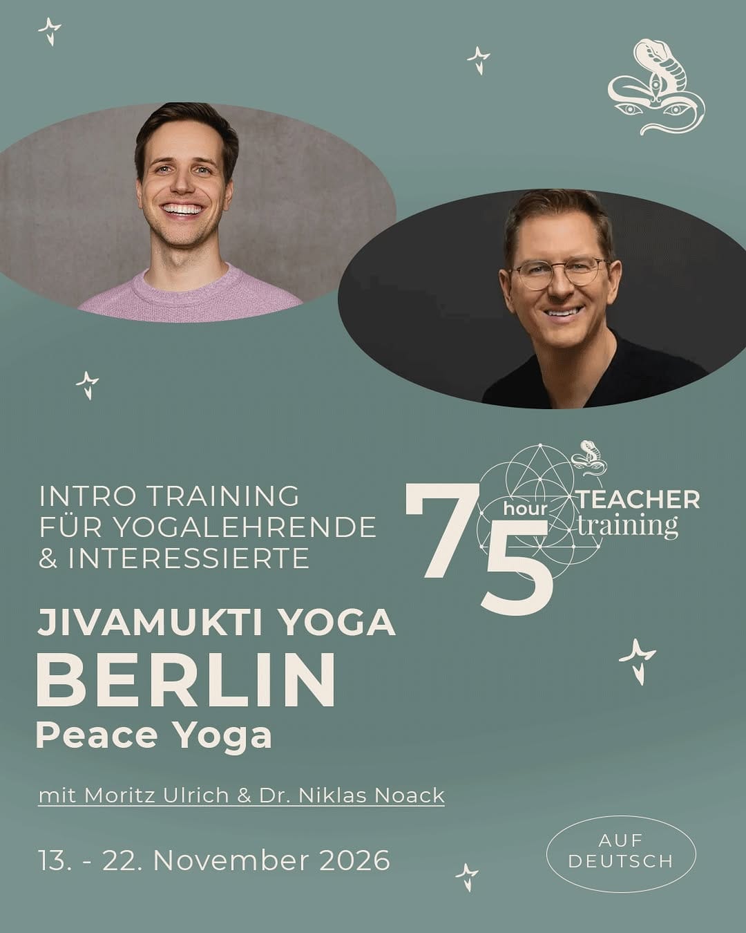 Post 6 by The Jivamukti Yoga Studio in Berlin on Instagram (image)