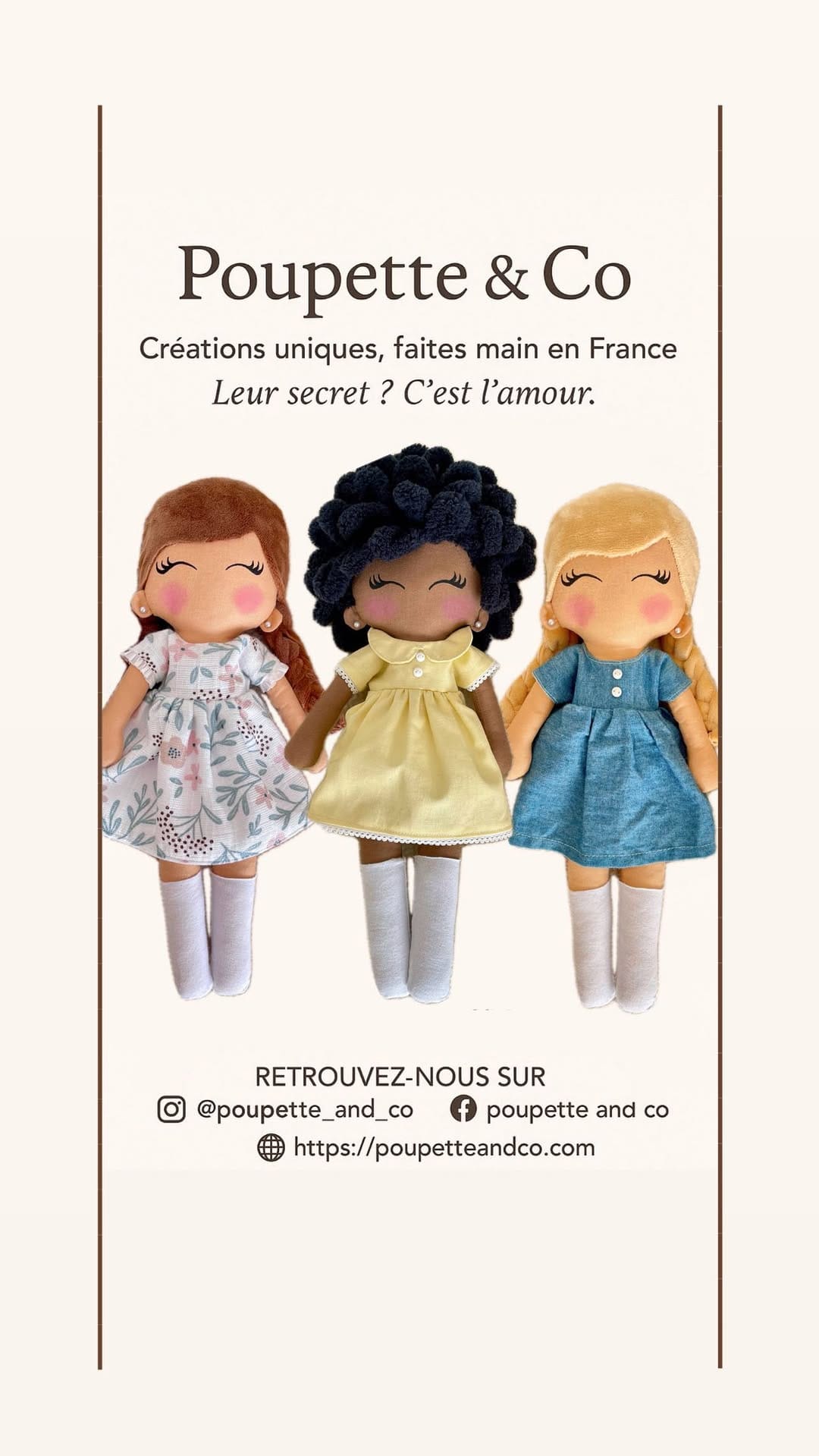 Post 3 by Poupette 🎀 Poupées et accessoires on Instagram (video)