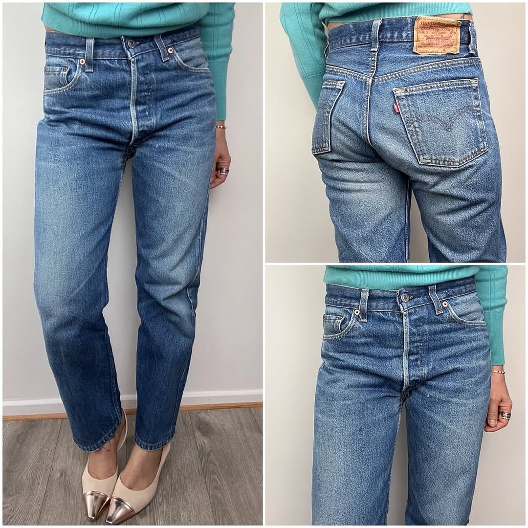 Post 8 by Denim Vintage Trésors - Levis Vintage seller on Instagram (carousel)
