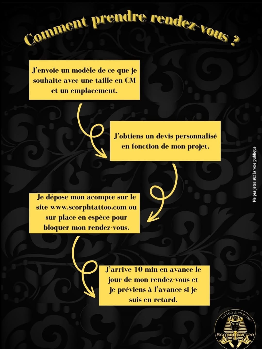 Post 10 by Scorphtattoo Salon de Tatouage et Piercing Guadeloupéen à Jarry on Instagram (image)