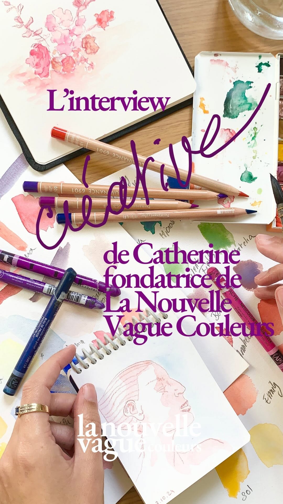 Post 9 by Aquarelle artisanale à Paris on Instagram (video)