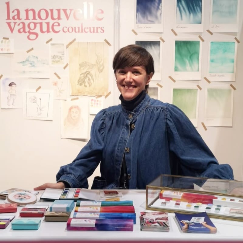 Post 6 by Aquarelle artisanale à Paris on Instagram (carousel)