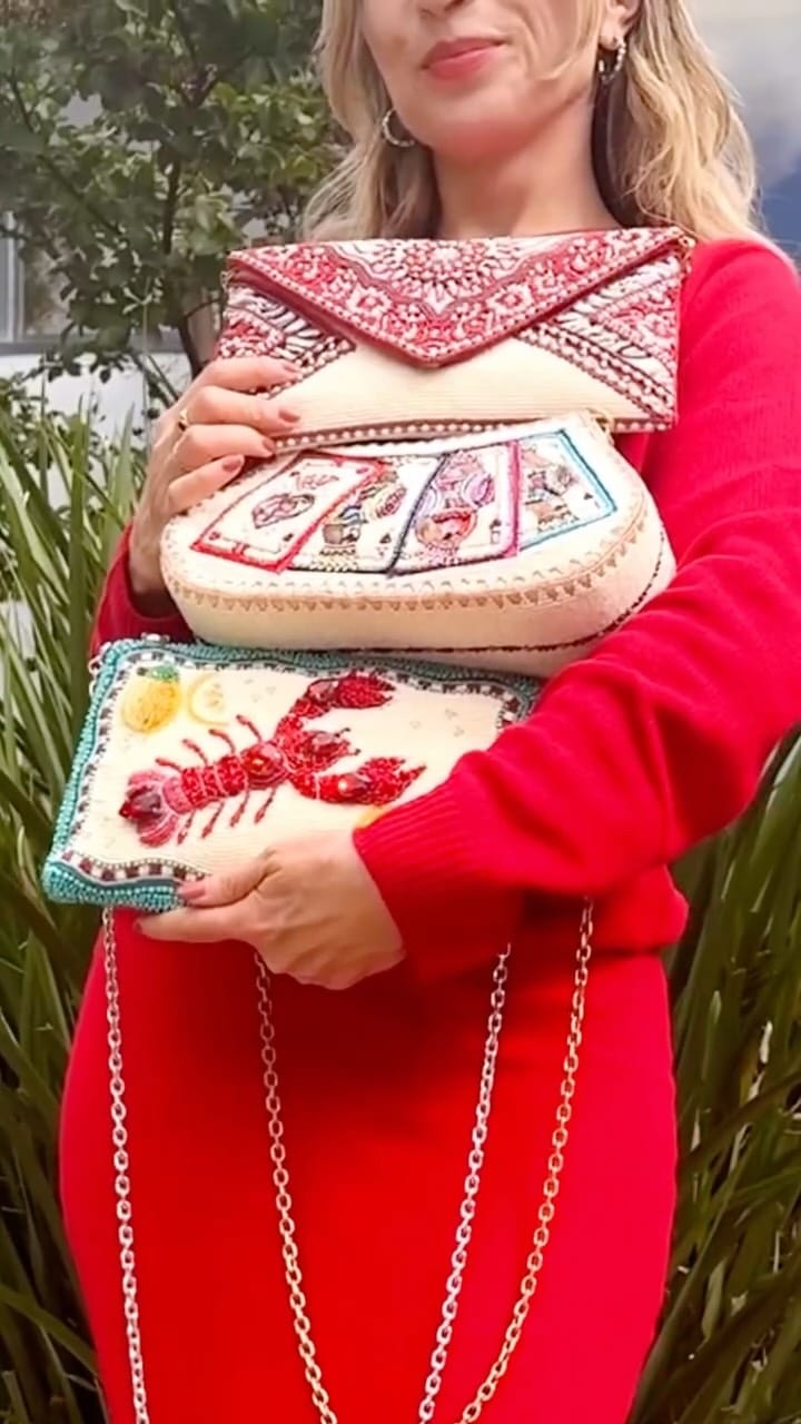 Post 3 by Mary Frances Accessories on Instagram (video)