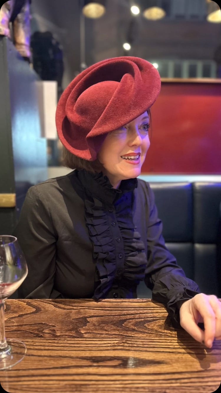 Post 10 by Tracy Chaplin Millinery on Instagram (video)