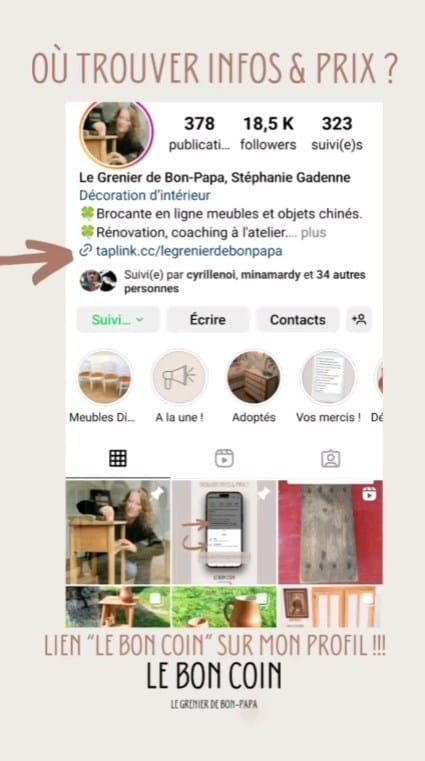 Post 9 by Le Grenier de Bon-Papa, Stéphanie, Savoie on Instagram (video)