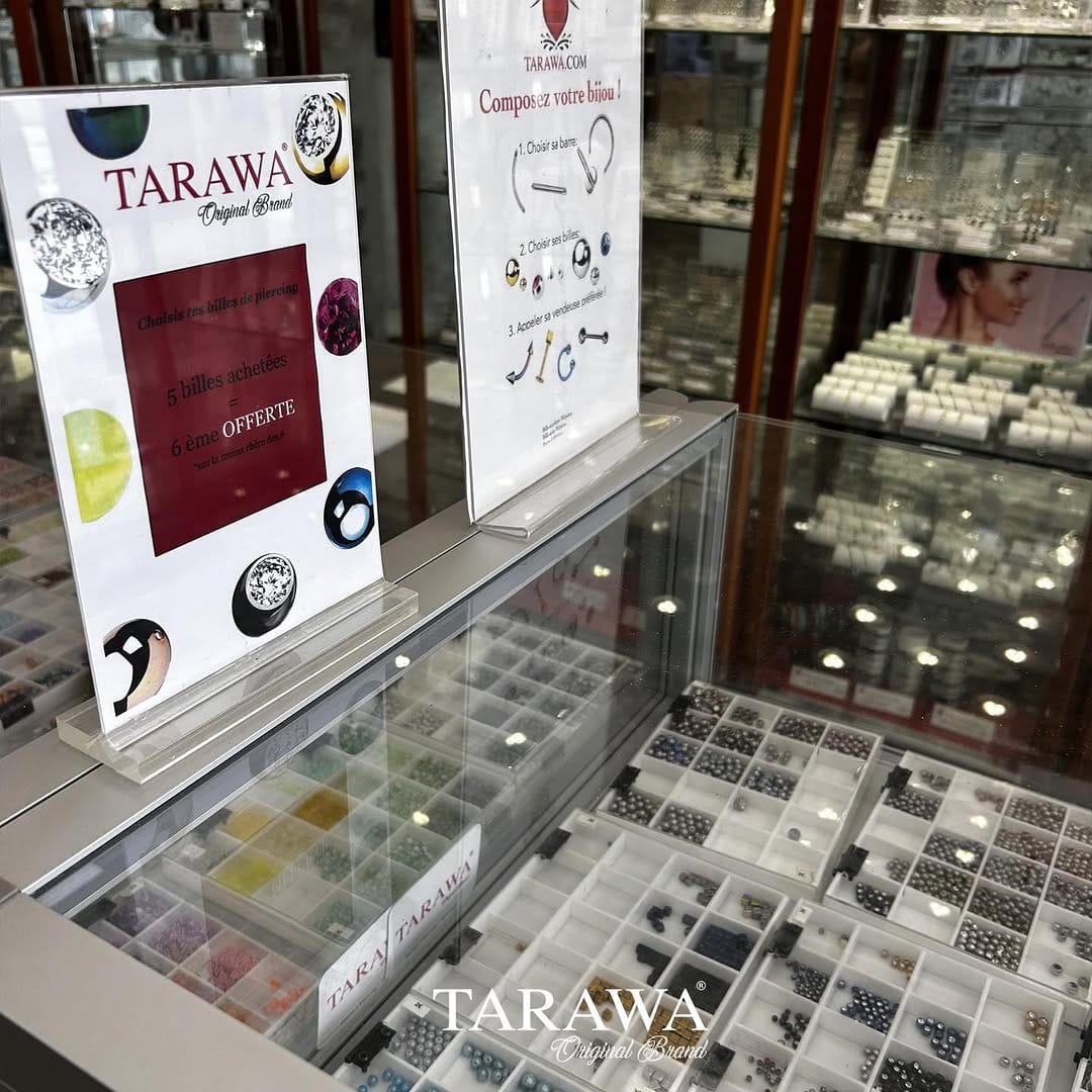 Post 4 by TARAWA || Bijoux | Piercing | Tatouage on Instagram (image)