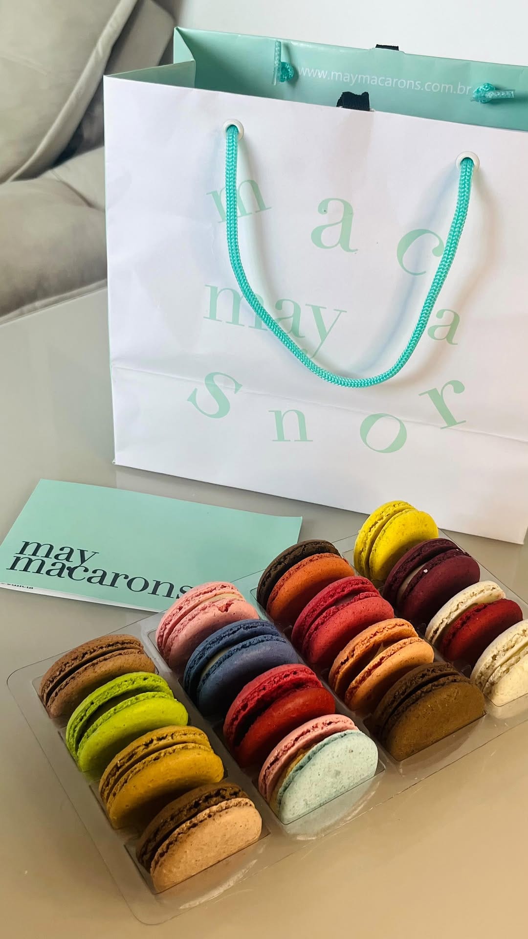 Post 2 by May Macarons on Instagram (video)