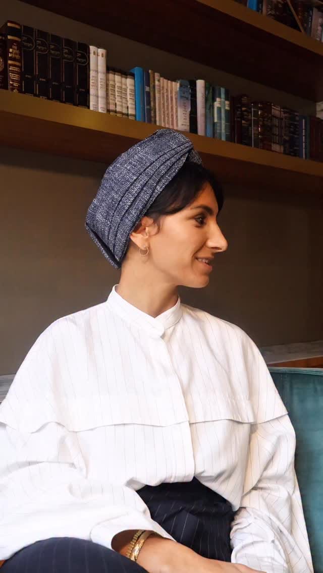 Post 7 by Cas Création - Turban Couture on Instagram (video)