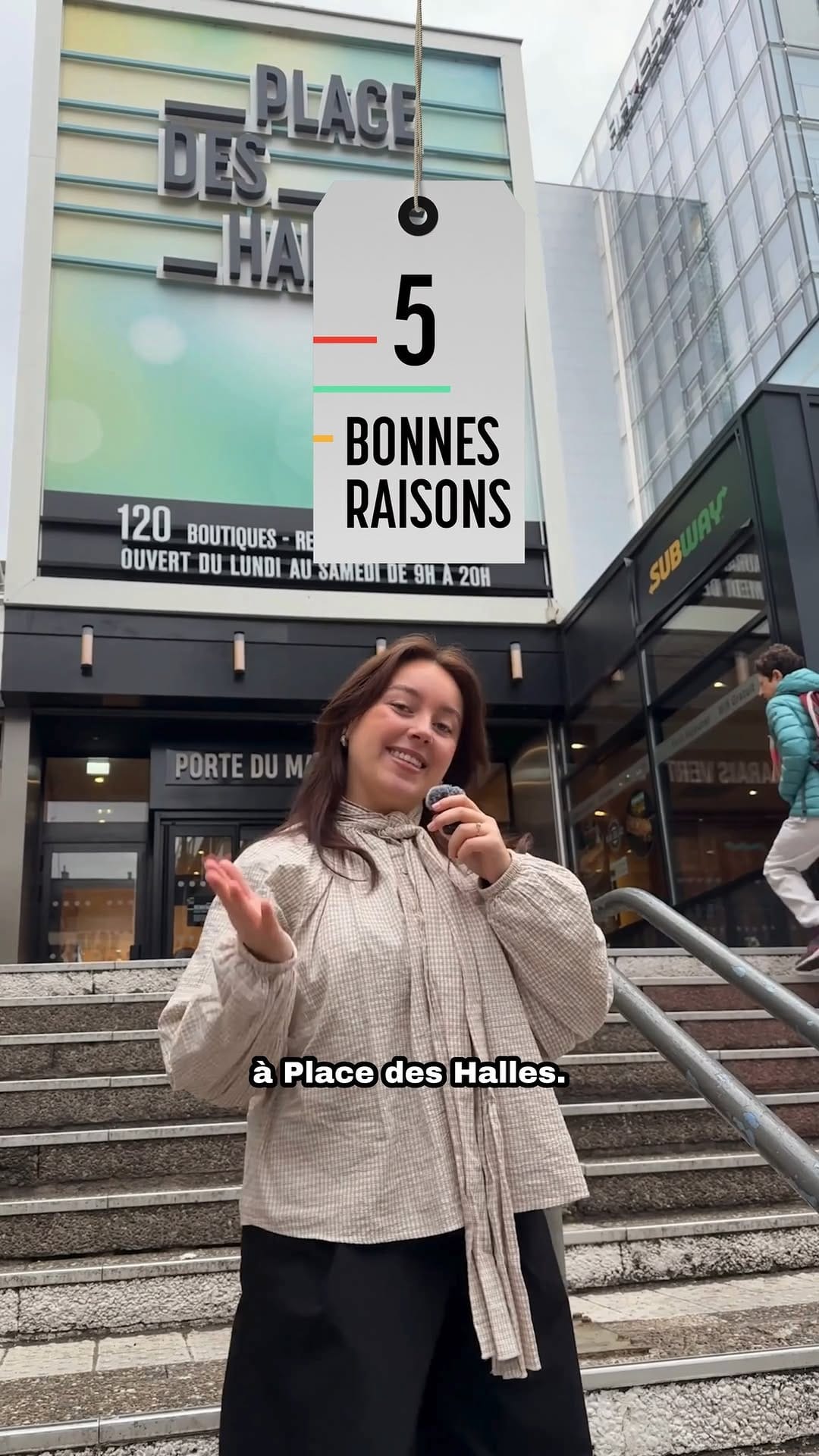 Post 5 by Place des Halles, le cœur de vie de la ville ❤️ on Instagram (video)