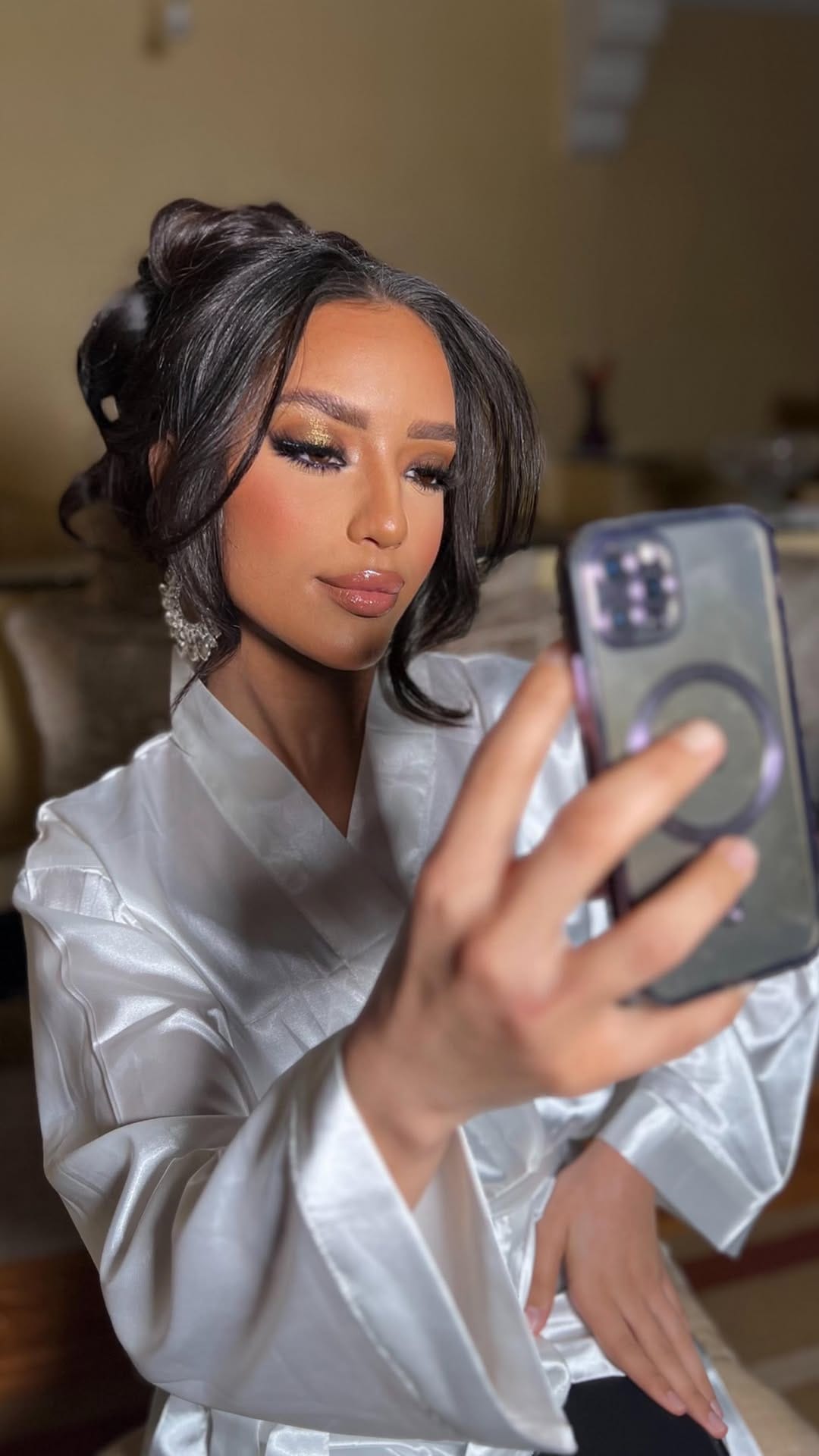 Post 9 by HAIR & MAKE UP ARTISTE MOROCCO on Instagram (video)